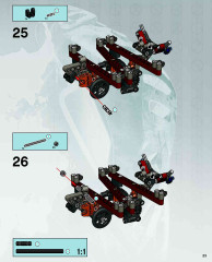LEGO 8595 instructions page 23 – build guide