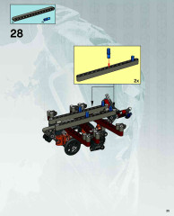 LEGO 8595 instructions page 25 – build guide