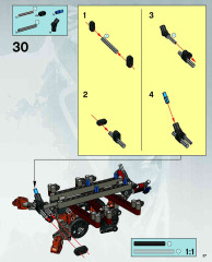 LEGO 8595 instructions page 27 – build guide