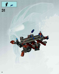 LEGO 8595 instructions page 28 – build guide