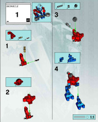 LEGO 8595 instructions page 3 – build guide