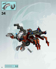 LEGO 8595 instructions page 32 – build guide