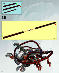 LEGO 8595 instructions page 34 – build guide