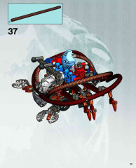 LEGO 8595 instructions page 35 – build guide