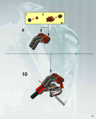 LEGO 8595 instructions page 38 – build guide