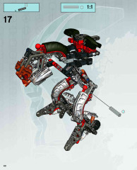 LEGO 8595 instructions page 40 – build guide