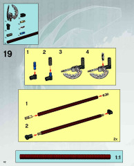 LEGO 8595 instructions page 42 – build guide