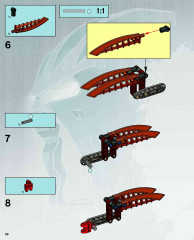 LEGO 8595 instructions page 46 – build guide