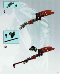 LEGO 8595 instructions page 47 – build guide