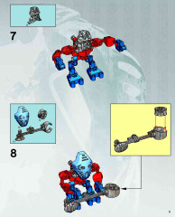 LEGO 8595 instructions page 5 – build guide
