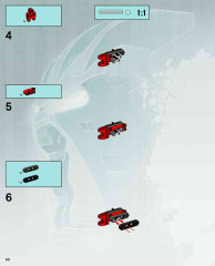 LEGO 8595 instructions page 50 – build guide