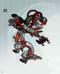 LEGO 8595 instructions page 54 – build guide