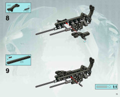 LEGO 8596 instructions page 15 – build guide