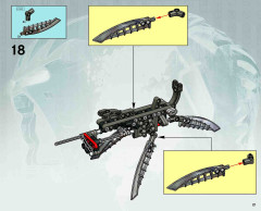 LEGO 8596 instructions page 21 – build guide