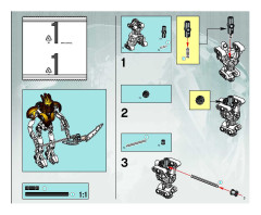 LEGO 8596 instructions page 3 – build guide