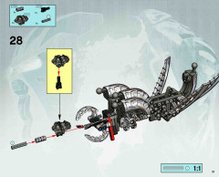 LEGO 8596 instructions page 31 – build guide