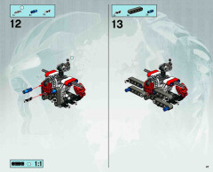 LEGO 8596 instructions page 47 – build guide