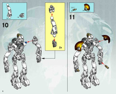 LEGO 8596 instructions page 6 – build guide