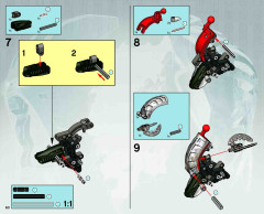 LEGO 8596 instructions page 60 – build guide