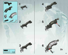 LEGO 8596 instructions page 65 – build guide