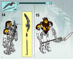 LEGO 8596 instructions page 8 – build guide