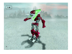 LEGO 8614 instructions page 12 – build guide