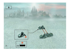 LEGO 8614 instructions page 22 – build guide