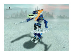 LEGO 8615 instructions page 13 – build guide