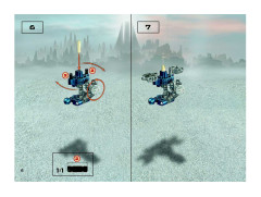 LEGO 8615 instructions page 6 – build guide