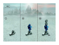 LEGO 8615 instructions page 8 – build guide