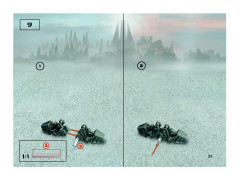 LEGO 8616 instructions page 21 – build guide