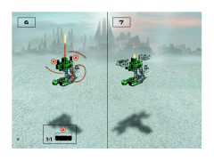 LEGO 8616 instructions page 6 – build guide