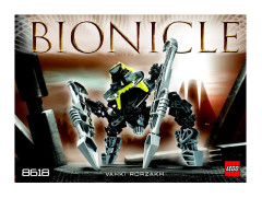 LEGO 8618 instructions page 1 – build guide