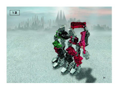 LEGO 8618 instructions page 21 – build guide