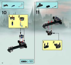 LEGO 8621 instructions page 10 – build guide