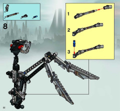 LEGO 8621 instructions page 22 – build guide