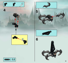 LEGO 8621 instructions page 33 – build guide