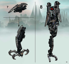 LEGO 8621 instructions page 35 – build guide