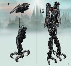 LEGO 8621 instructions page 39 – build guide