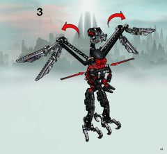 LEGO 8621 instructions page 41 – build guide