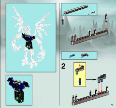 LEGO 8621 instructions page 43 – build guide