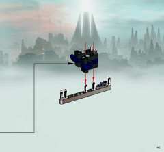 LEGO 8621 instructions page 45 – build guide