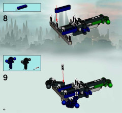 LEGO 8621 instructions page 48 – build guide