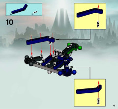 LEGO 8621 instructions page 49 – build guide