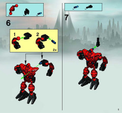 LEGO 8621 instructions page 5 – build guide