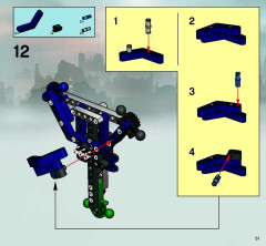 LEGO 8621 instructions page 51 – build guide