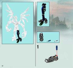 LEGO 8621 instructions page 54 – build guide