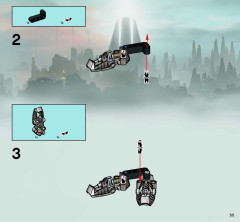 LEGO 8621 instructions page 55 – build guide