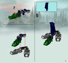 LEGO 8621 instructions page 57 – build guide