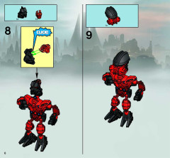 LEGO 8621 instructions page 6 – build guide